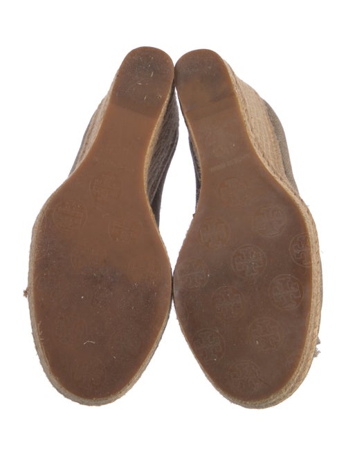 Tory Burch Canvas Bow Accents Pumps