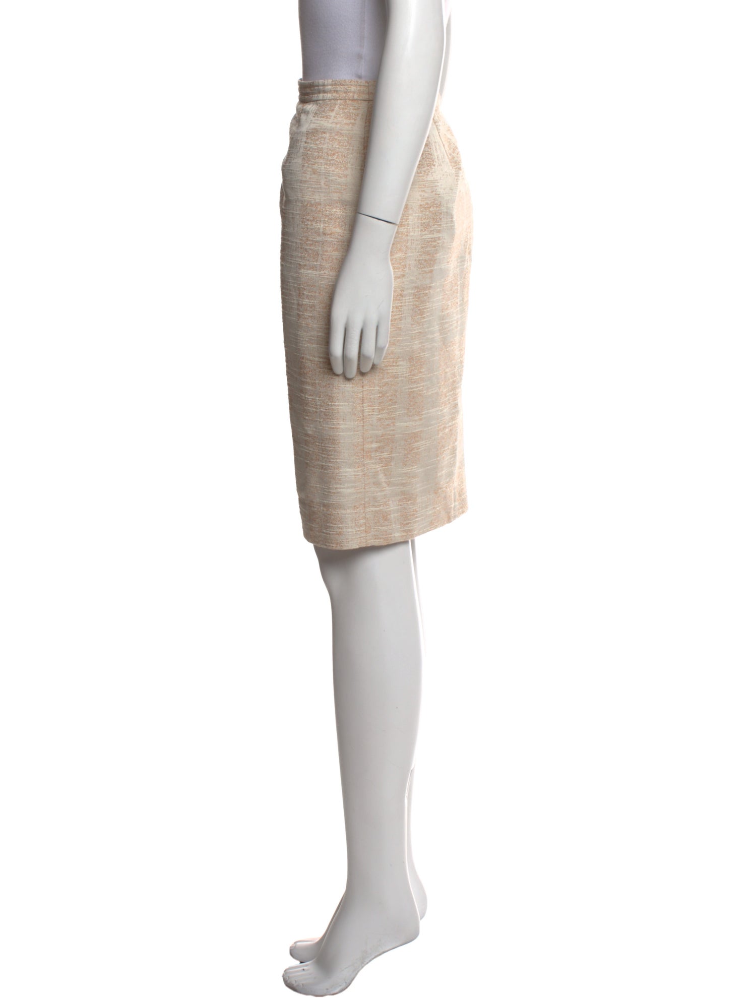 Tory Burch Striped Knee-Length Skirt