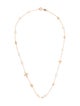 Tory Burch Faux Pearl Beaded Station Necklace