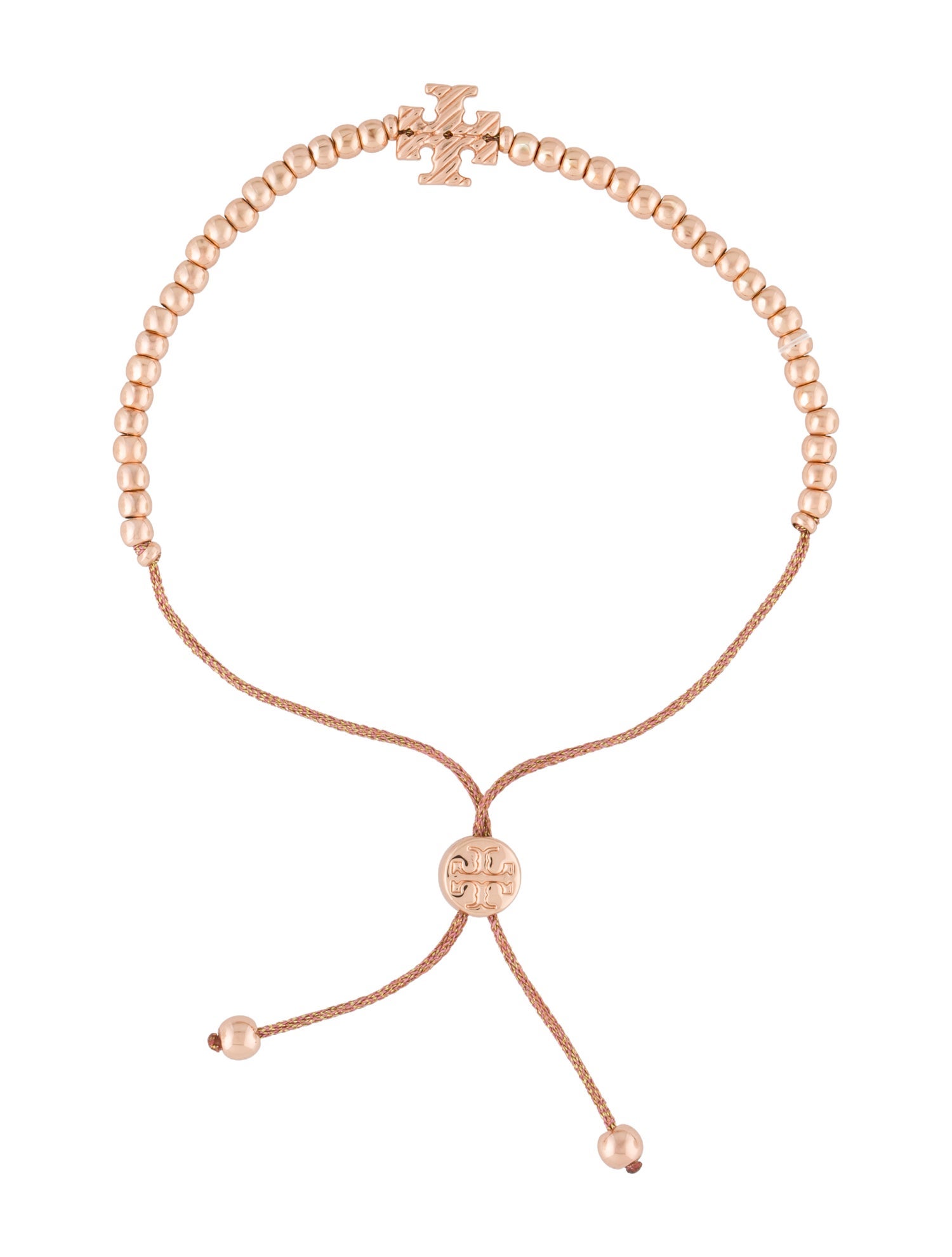 Tory Burch Cord Bead Adjustable Bracelet