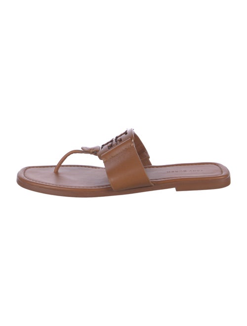 Tory Burch Leather Slides