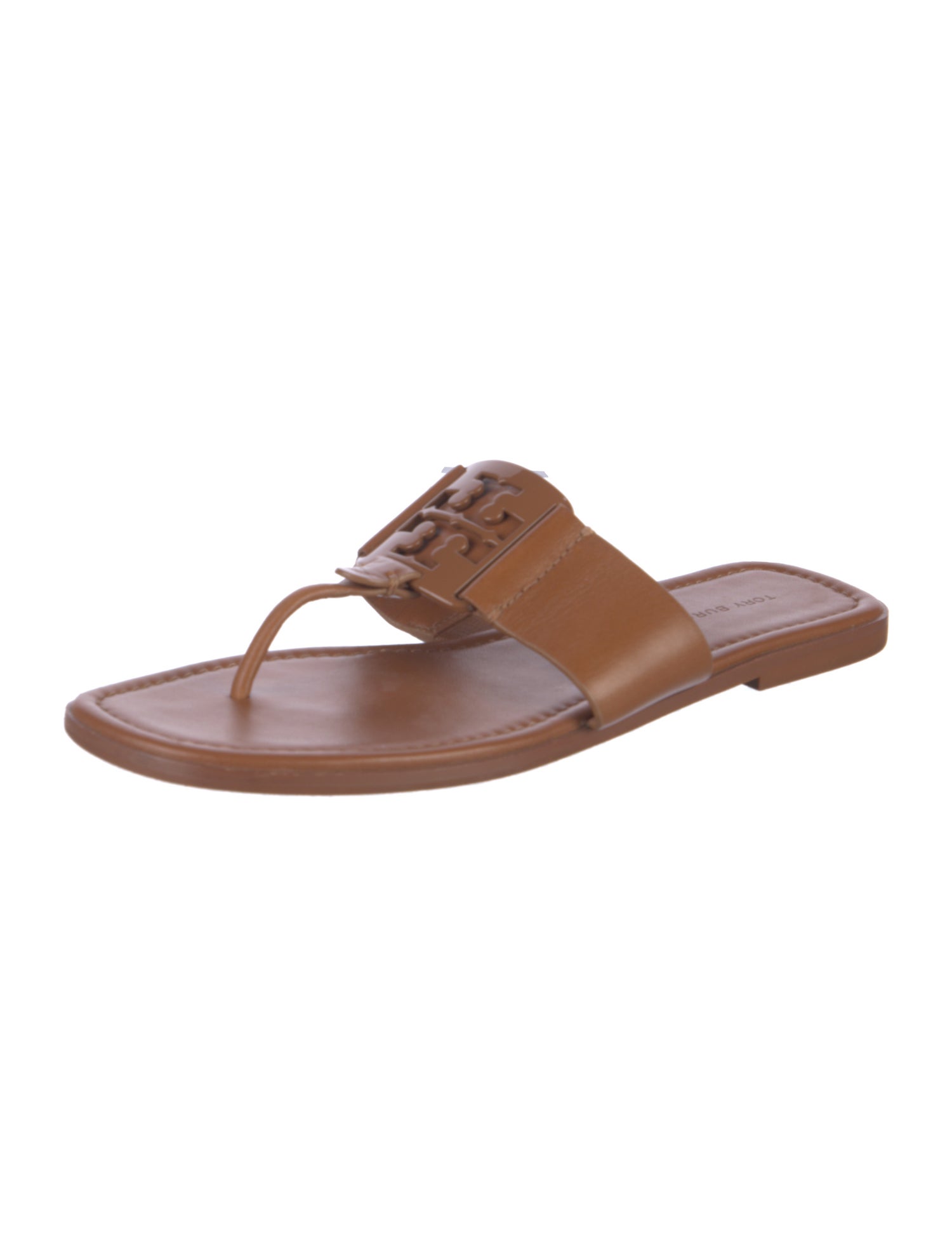 Tory Burch Leather Slides