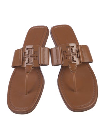 Tory Burch Leather Slides