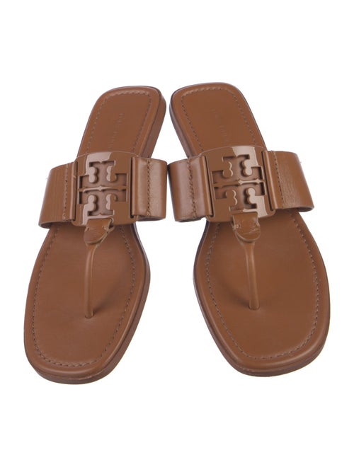 Tory Burch Leather Slides