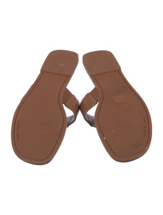 Tory Burch Leather Slides