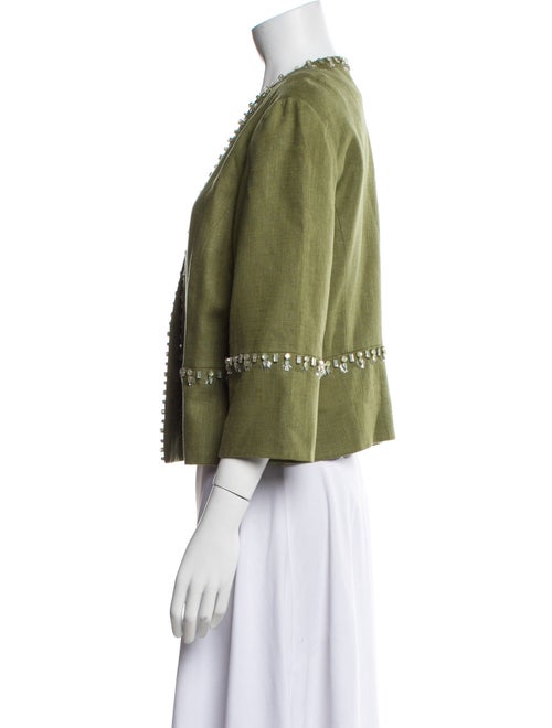 Tory Burch Linen Evening Jacket