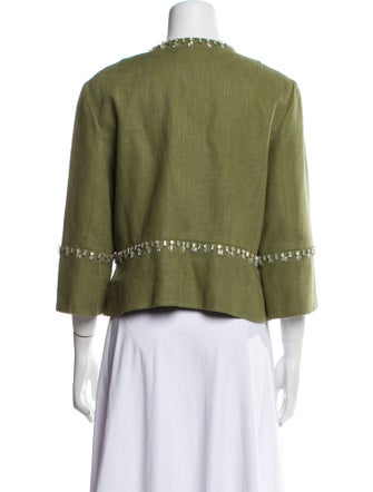 Tory Burch Linen Evening Jacket