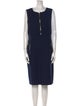 Tory Burch Scoop Neck Knee-Length Dress