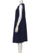Tory Burch Scoop Neck Knee-Length Dress