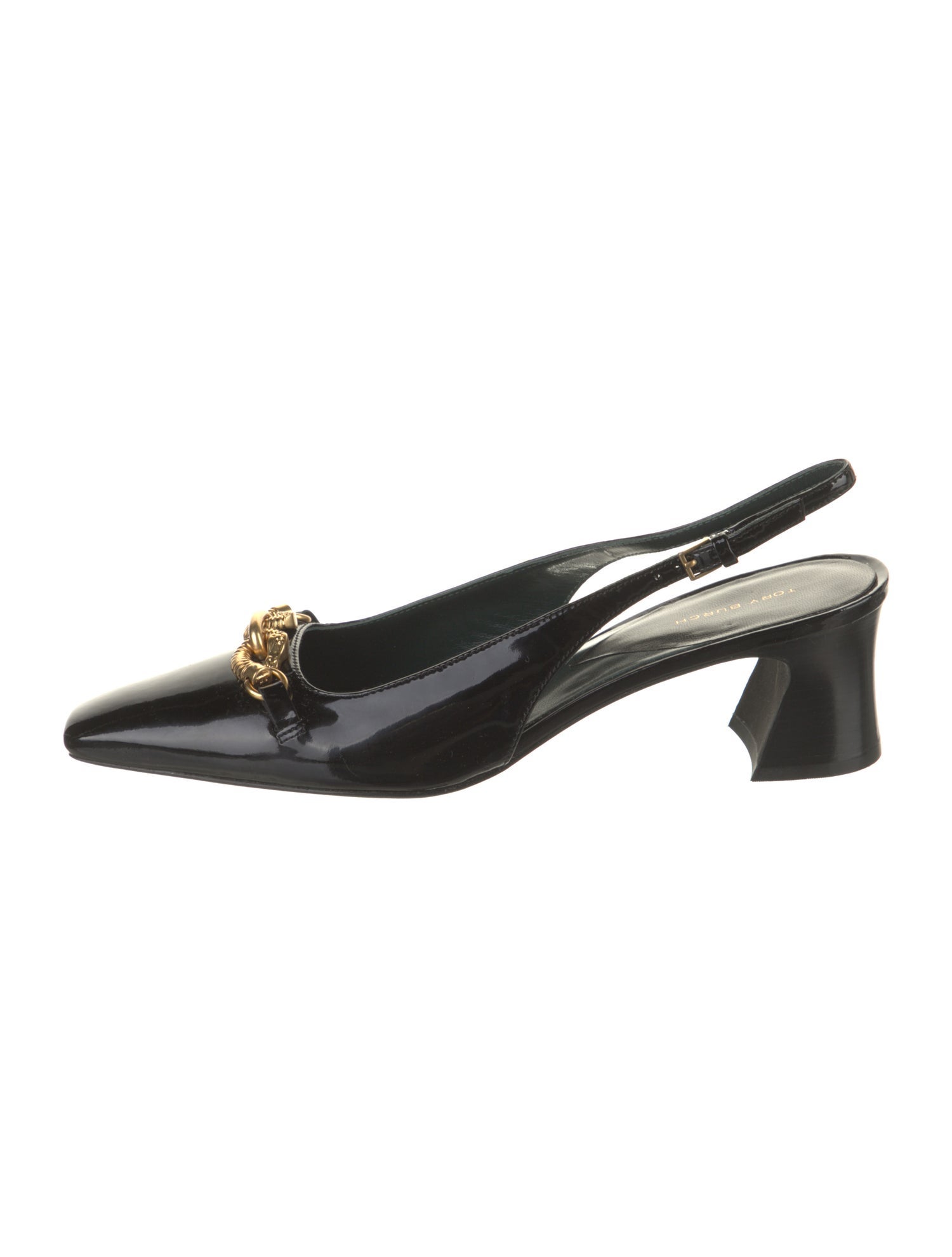Tory Burch Patent Leather Slingback Pumps
