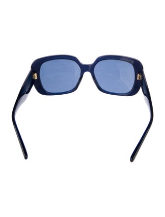 Tory Burch Square Tinted Sunglasses