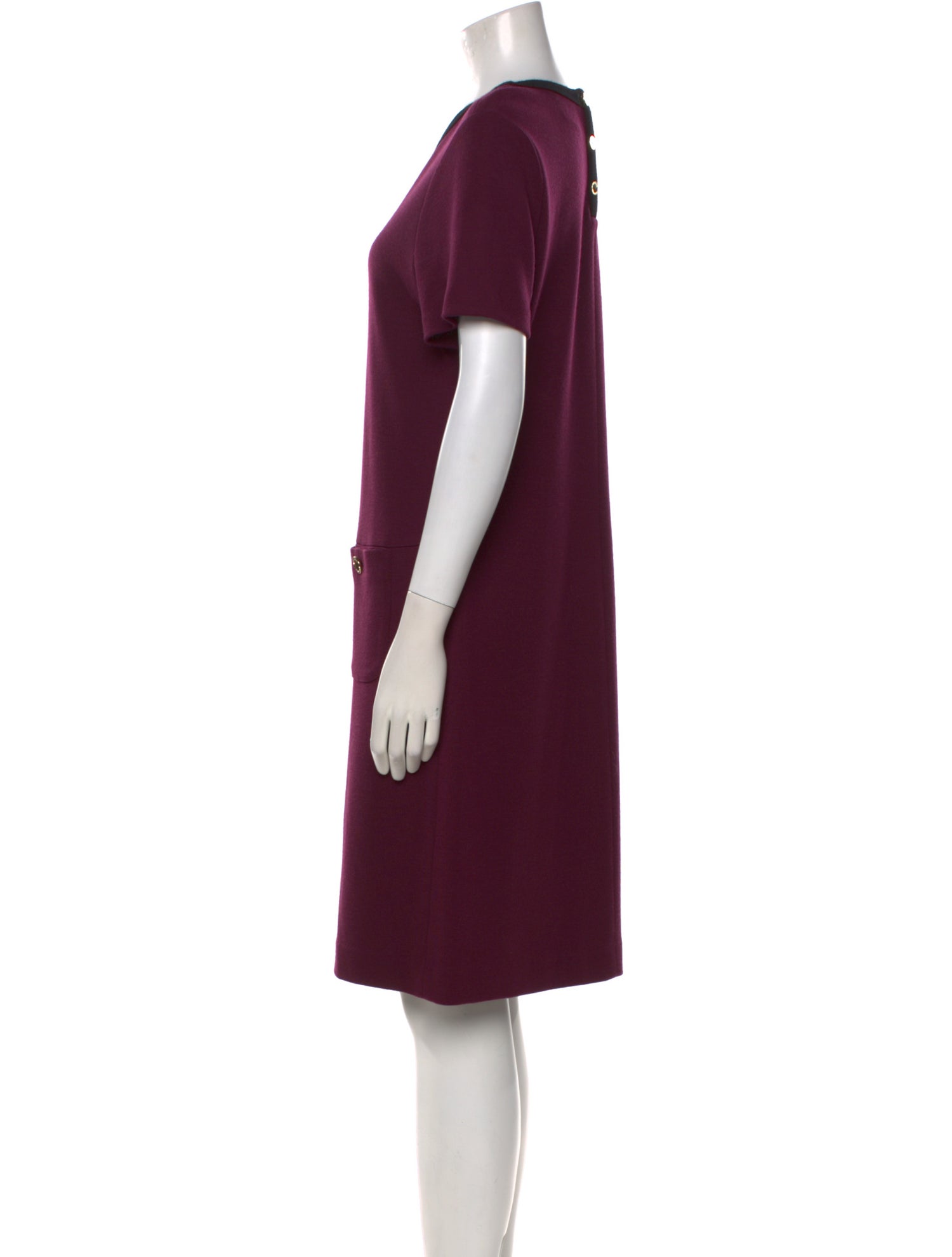 Tory Burch Crew Neck Knee-Length Dress