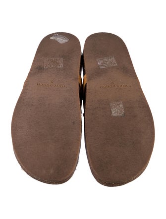 Tory Burch Leather Espadrilles