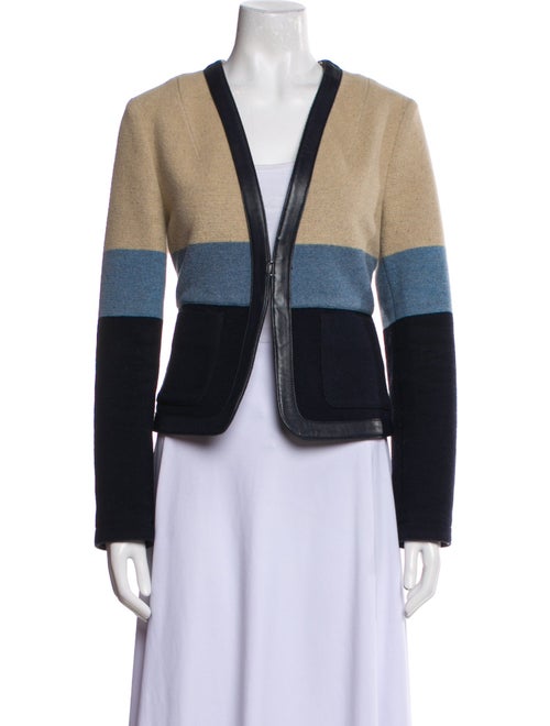 Tory Burch Striped Evening Jacket