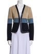 Tory Burch Striped Evening Jacket