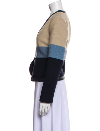 Tory Burch Striped Evening Jacket