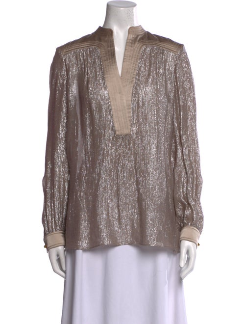 Tory Burch Silk Printed Blouse