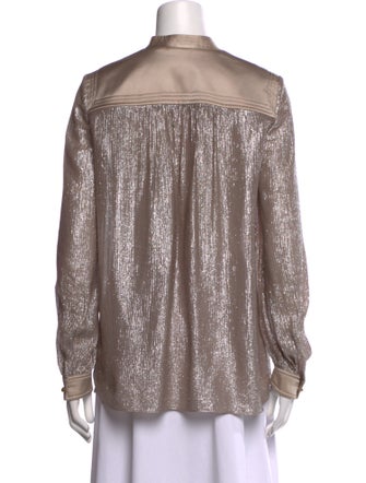 Tory Burch Silk Printed Blouse