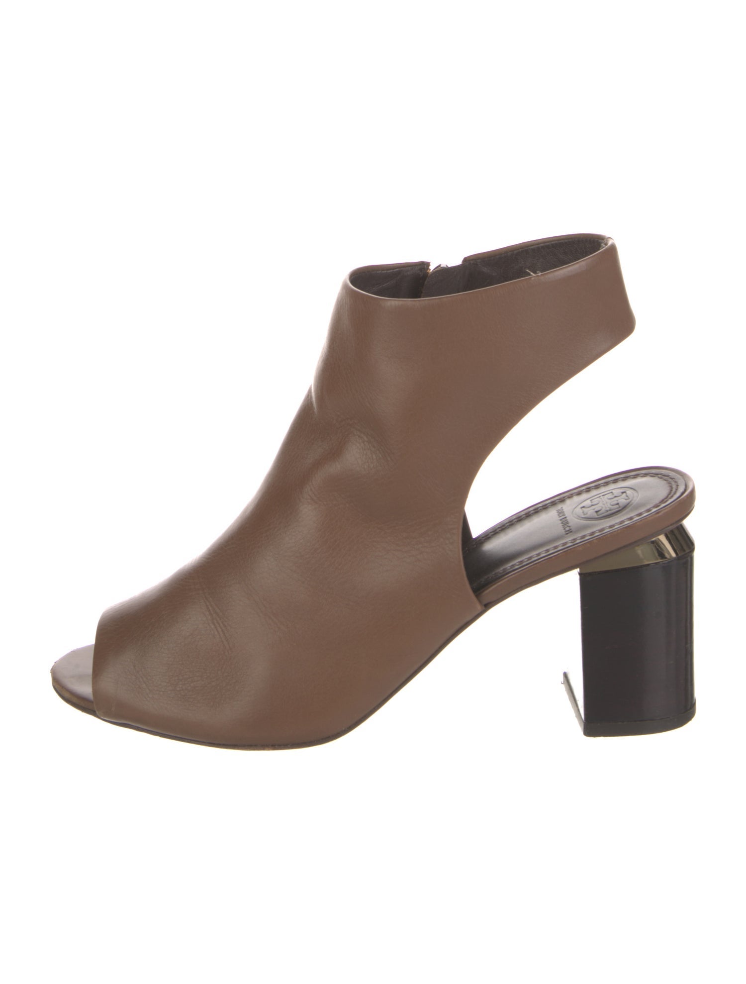 Tory Burch Leather Slides