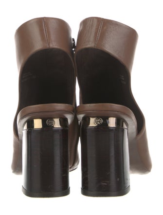 Tory Burch Leather Slides