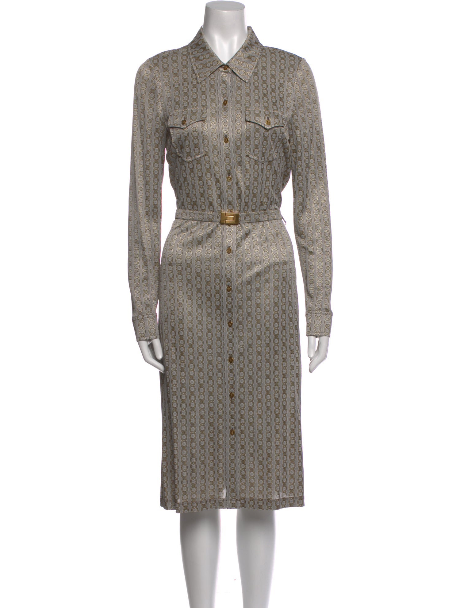 Tory Burch Printed Midi Length Dress