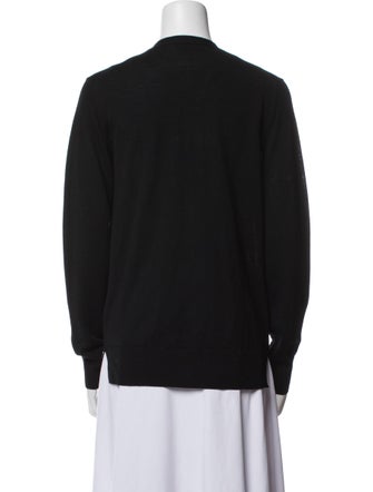 Tory Burch Merino Wool V-Neck Sweater