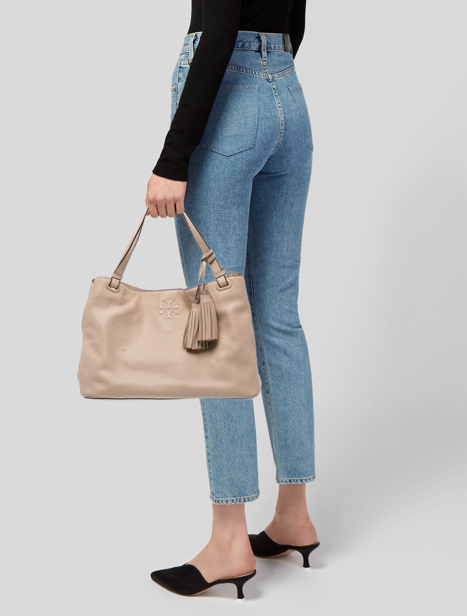 Tory Burch Leather Hobo