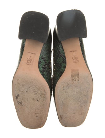 Tory Burch Snakeskin Animal Print Pumps