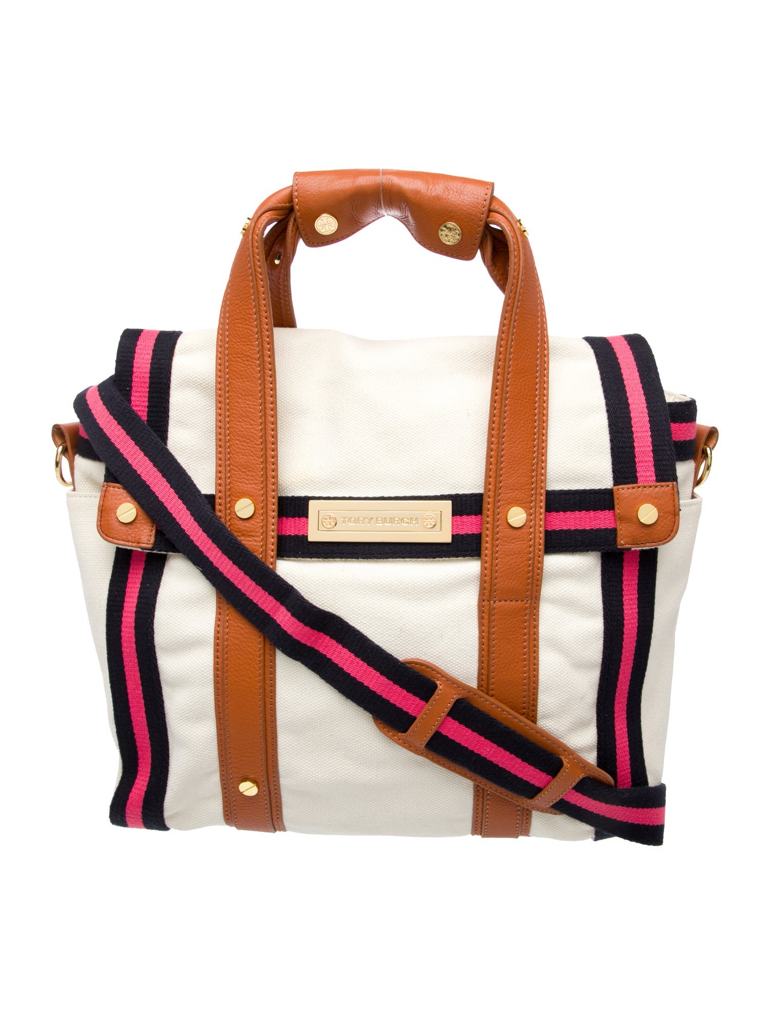 Tory Burch Canvas Shoulder Bag