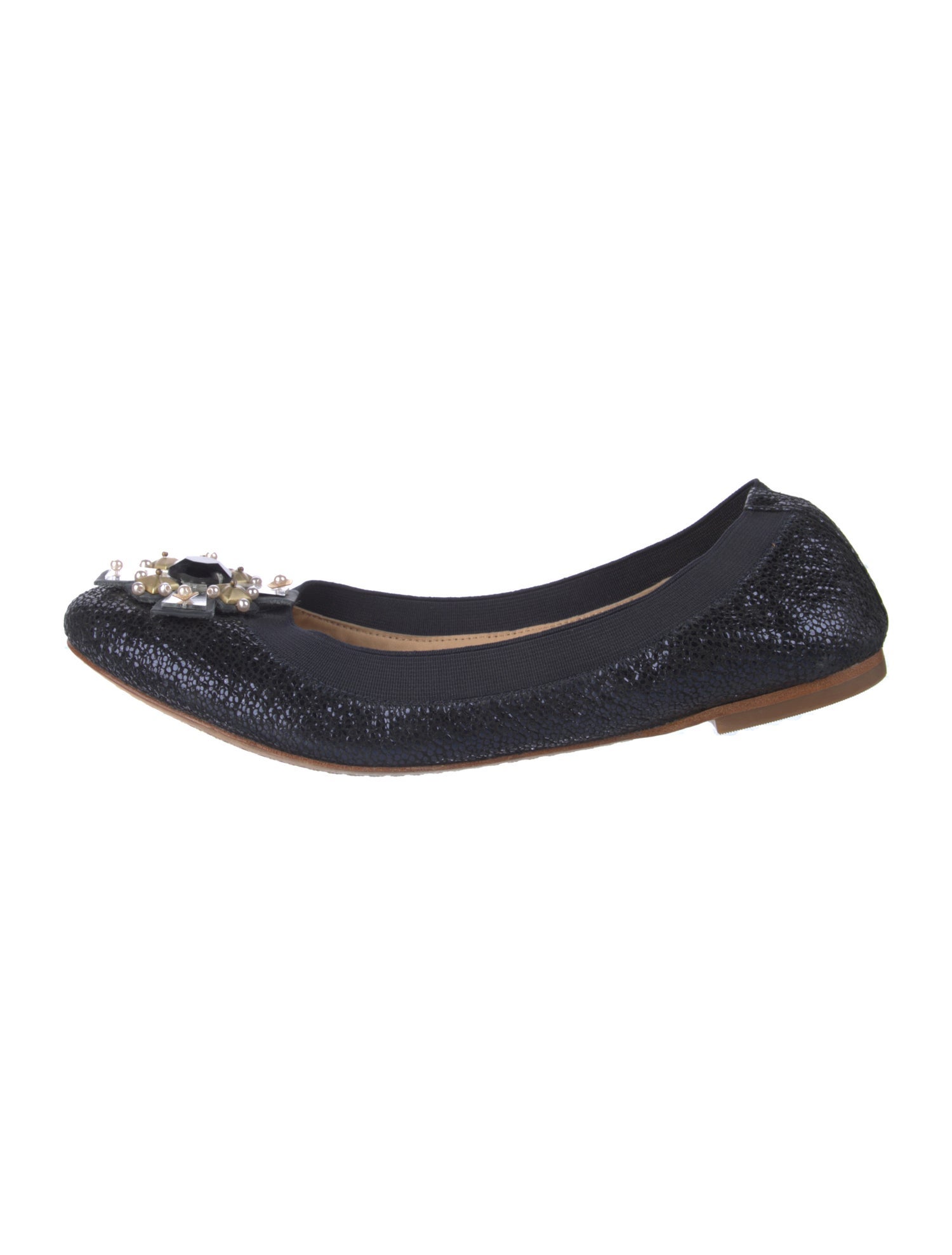 Tory Burch Leather Ballet Flats