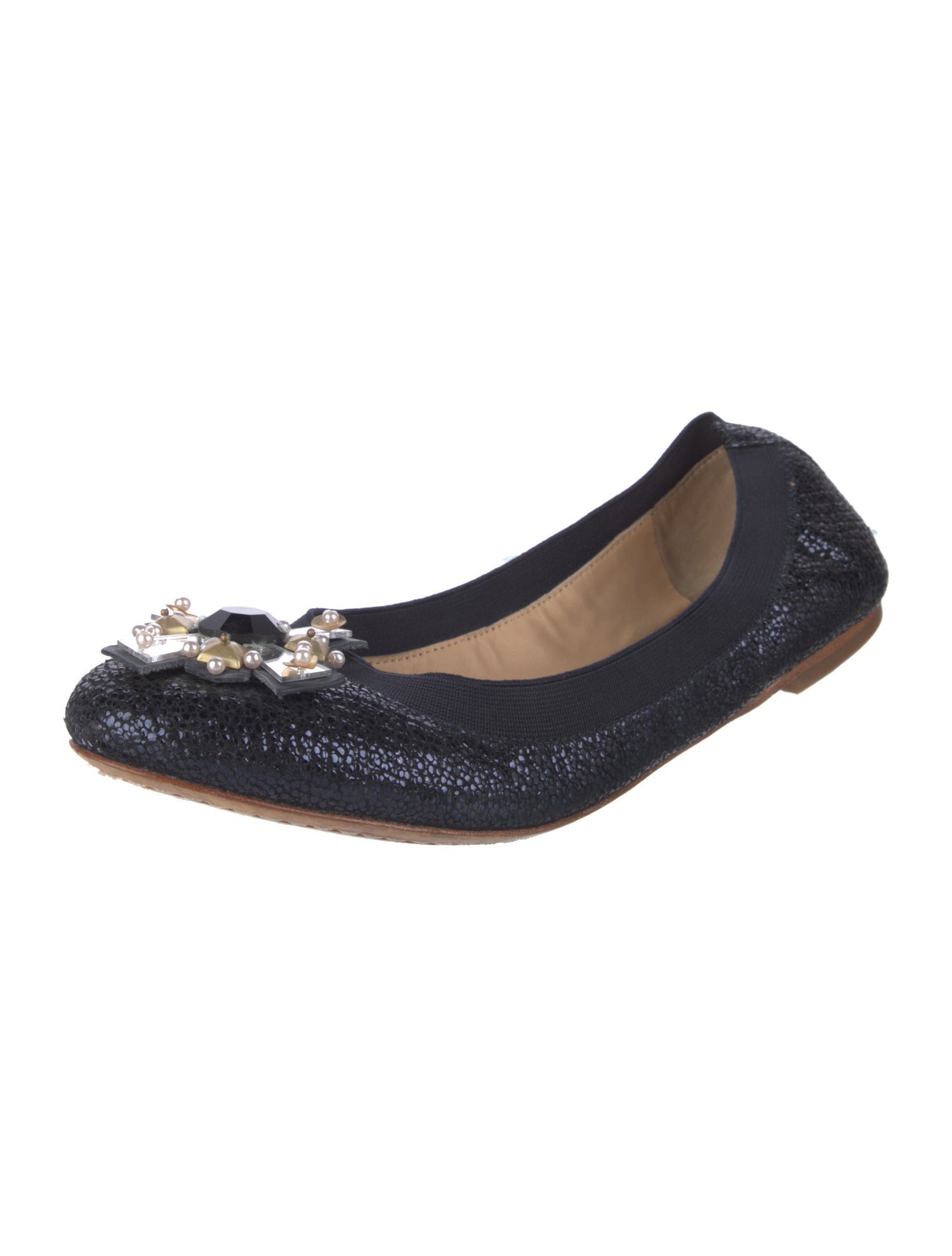 Tory Burch Leather Ballet Flats