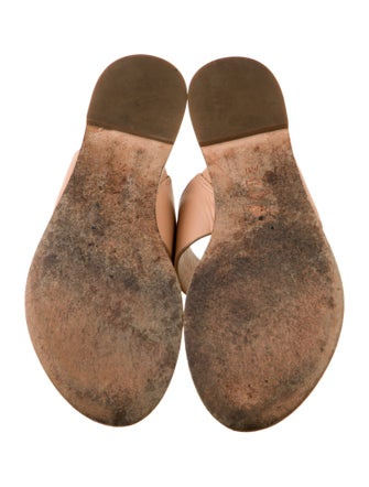 Tory Burch Leather Slides