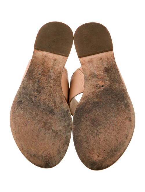 Tory Burch Leather Slides