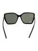 Tory Burch Square Tinted Sunglasses