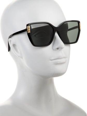 Tory Burch Square Tinted Sunglasses