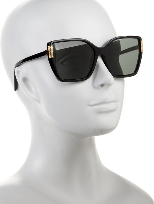 Tory Burch Square Tinted Sunglasses
