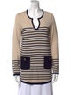 Tory Burch Wool Striped Sweater