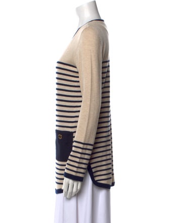 Tory Burch Wool Striped Sweater