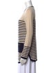 Tory Burch Wool Striped Sweater