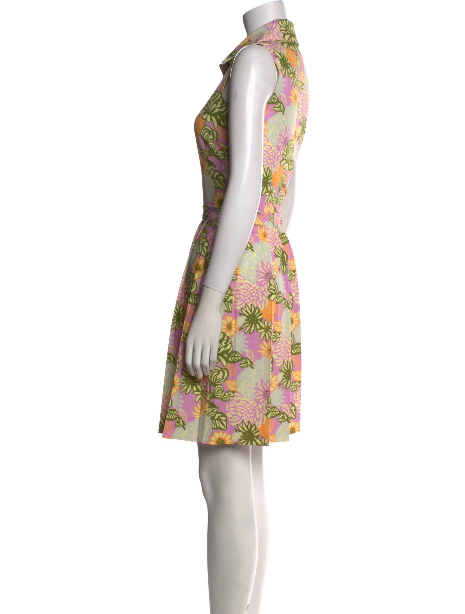 Tory Burch Floral Print Mini Dress