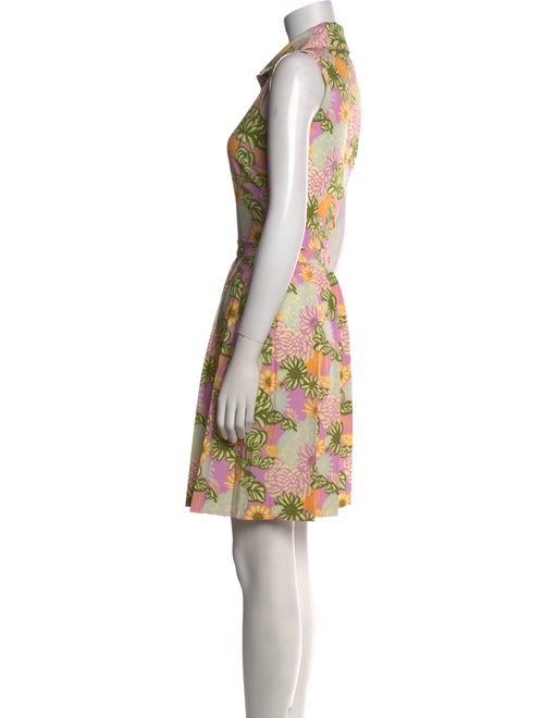 Tory Burch Floral Print Mini Dress