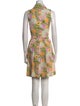 Tory Burch Floral Print Mini Dress