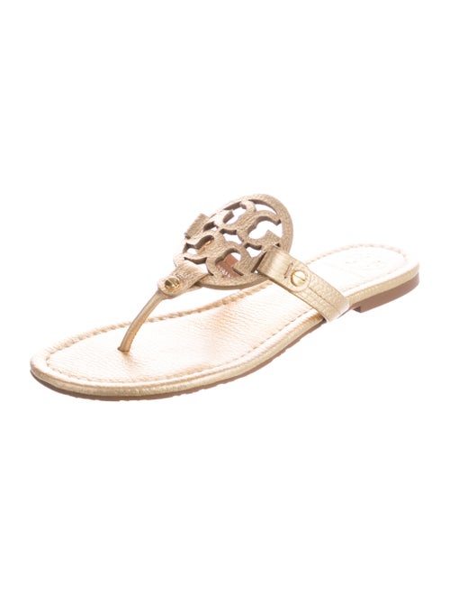 Tory Burch Leather Slides