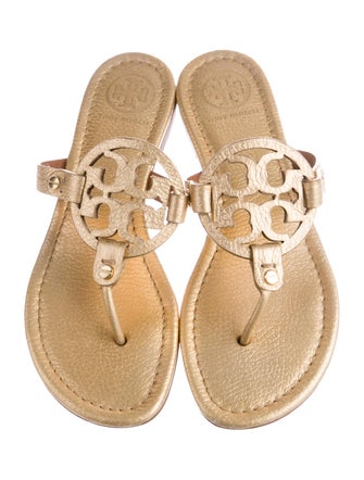 Tory Burch Leather Slides