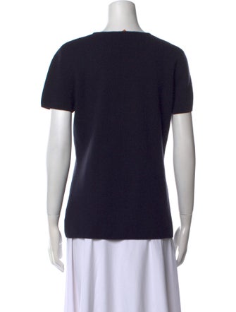 Tory Burch Merino Wool Scoop Neck Sweater