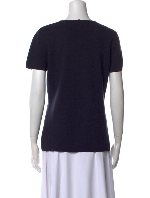 Tory Burch Merino Wool Scoop Neck Sweater