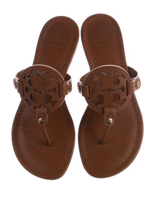 Tory Burch Leather Slides