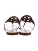 Tory Burch Leather Slides
