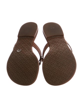 Tory Burch Leather Slides