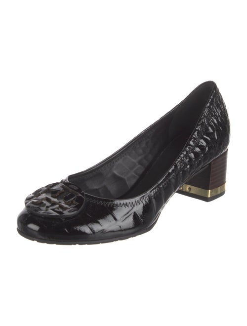 Tory Burch Embossed Leather Pumps